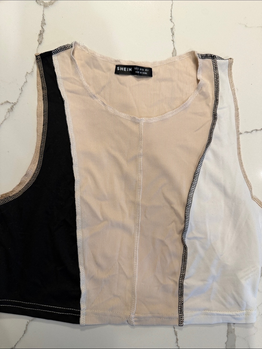 Shein Mixed Women's Tops  Bundle - Beige, Black, Blue, Green. 9 pieces Sz S/4 - Picture 14 of 17